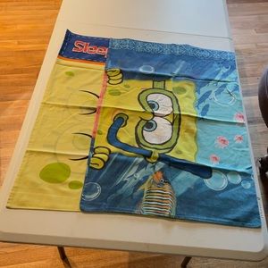 SpongeBob SquarePants Patrick Pillowcases Lot of 2 Standard